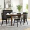 Flash Furniture Rectangle 36" W, 72" L, Rubberwood (Parawood), Brown Matte KER-T-217EX-BRN-72-GG - alternate 8